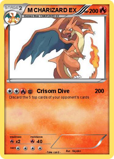 Pokemon M CHARIZARD EX
