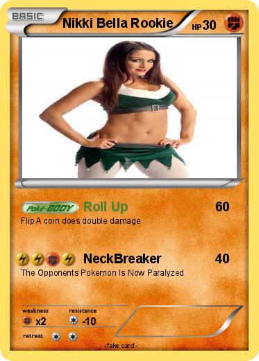 Pokemon Nikki Bella Rookie