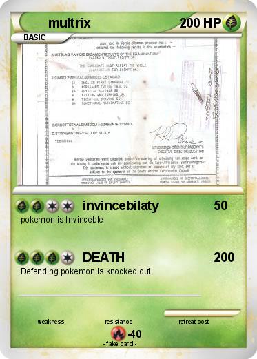 Pokemon multrix