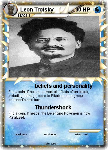 Pokemon Leon Trotsky