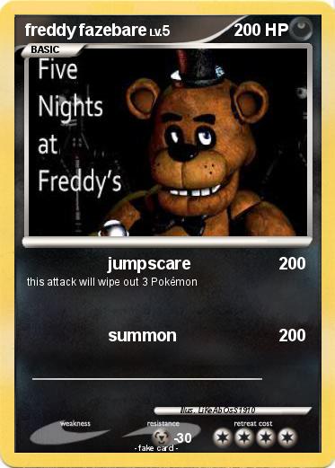 Pokemon freddy fazebare