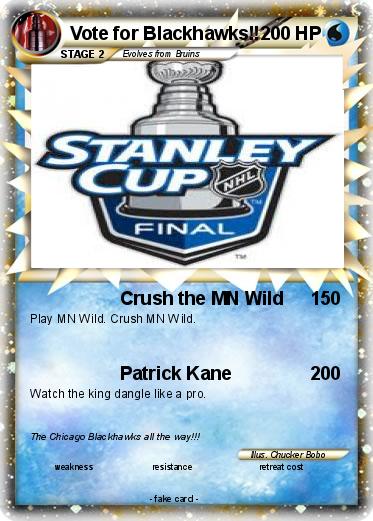 Pokemon Vote for Blackhawks!!