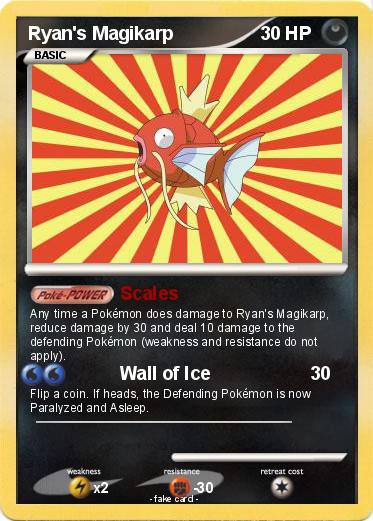 Pokemon Ryan's Magikarp