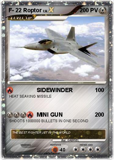Pokemon F- 22 Roptor