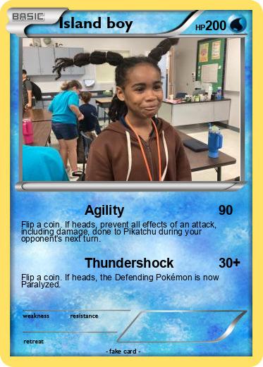 Pokemon Island boy