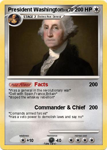 Pokemon President Washington