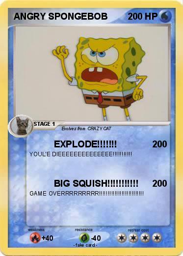 Pokemon ANGRY SPONGEBOB
