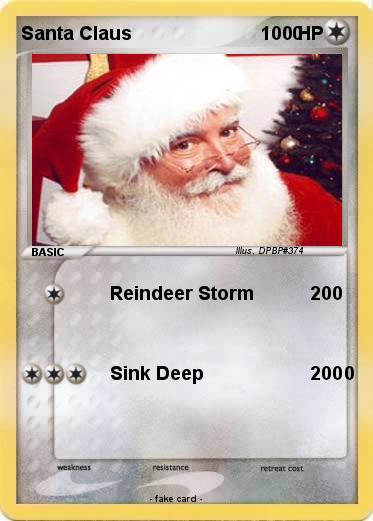 Pokemon Santa Claus                                0