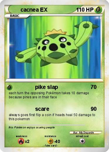 Pokemon cacnea EX
