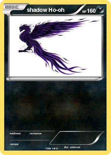 Pokemon shadow Ho-oh