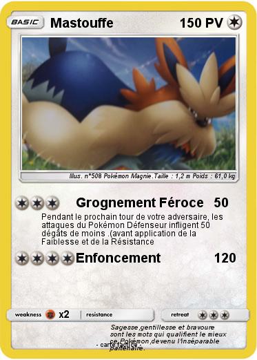 Pokemon Mastouffe