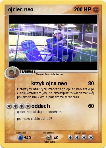 Pokemon ojciec neo