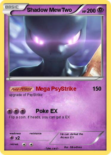 Pokemon Shadow MewTwo