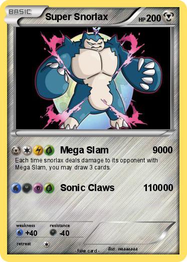 Pokemon Super Snorlax