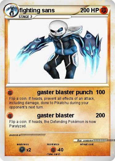 Pokemon fighting sans