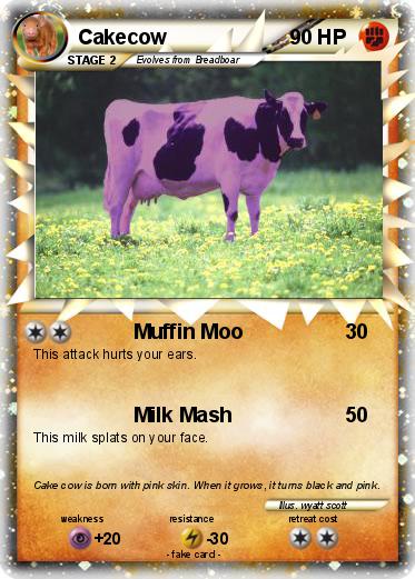 Pokemon Cakecow