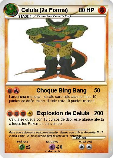 Pokemon Celula (2a Forma)