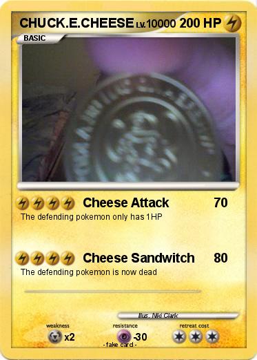Pokemon CHUCK.E.CHEESE