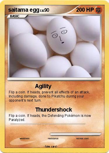 Pokemon saitama egg