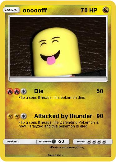 Pokemon ooooofff