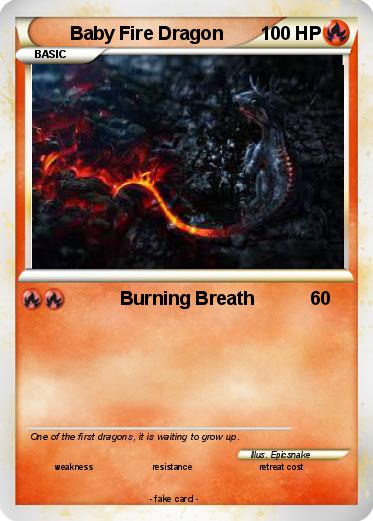 Pokemon Baby Fire Dragon