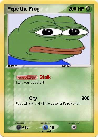 Pokemon Pepe the Frog