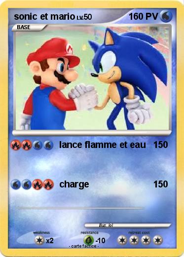 Pokemon sonic et mario