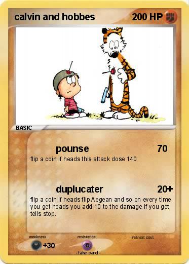 Pokemon calvin and hobbes