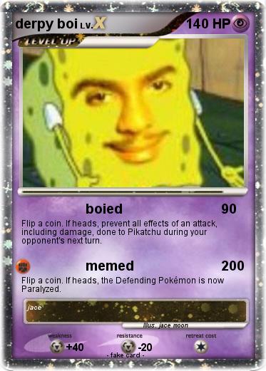 Pokemon derpy boi