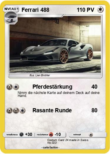 Pokemon Ferrari 488