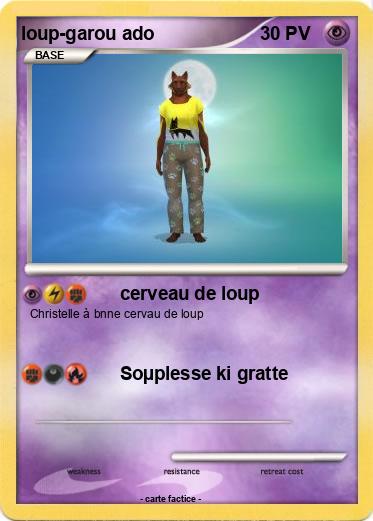 Pokemon loup-garou ado