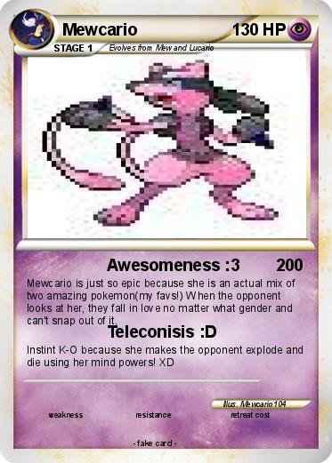 Pokemon Mewcario