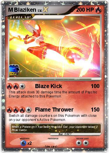 Pokemon M Blaziken