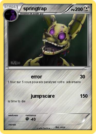 Pokemon springtrap