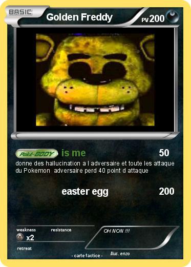 Pokemon Golden Freddy