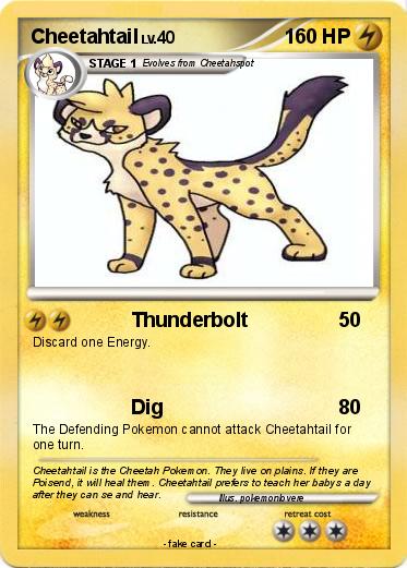 Pokemon Cheetahtail