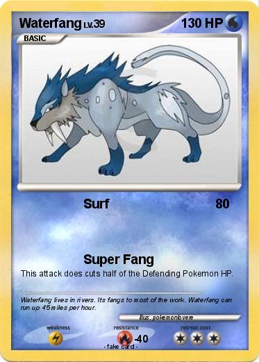 Pokemon Waterfang