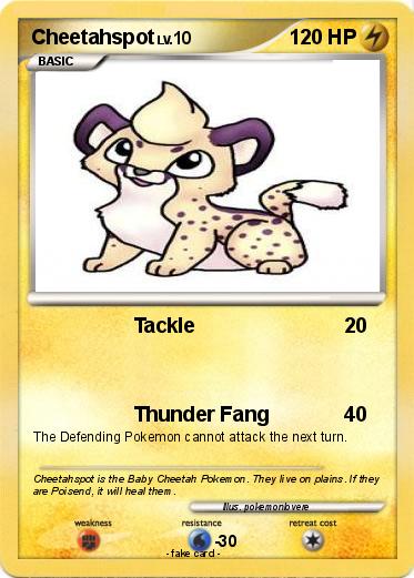 Pokemon Cheetahspot