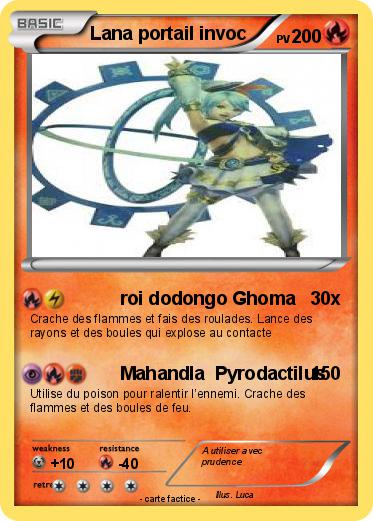 Pokemon Lana portail invoc