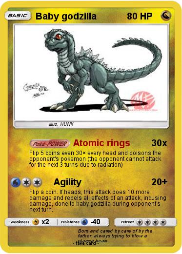 Pokemon Baby godzilla