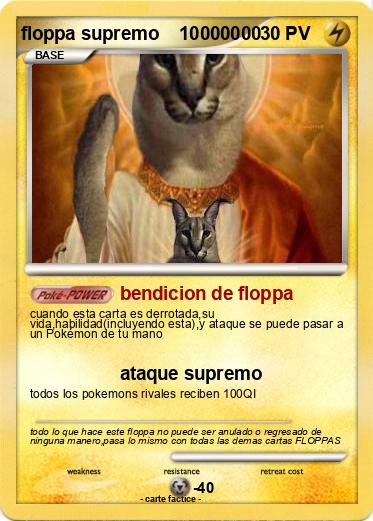 Pokemon floppa supremo    10000000