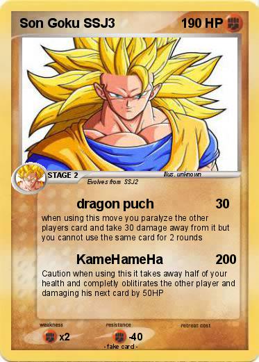 Pokemon Son Goku SSJ3