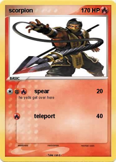 Pokemon scorpion
