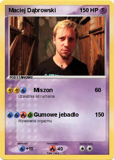 Pokemon Maciej Dąbrowski