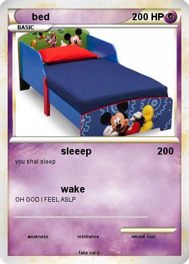 Pokemon bed