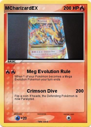 Pokemon MCharizardEX