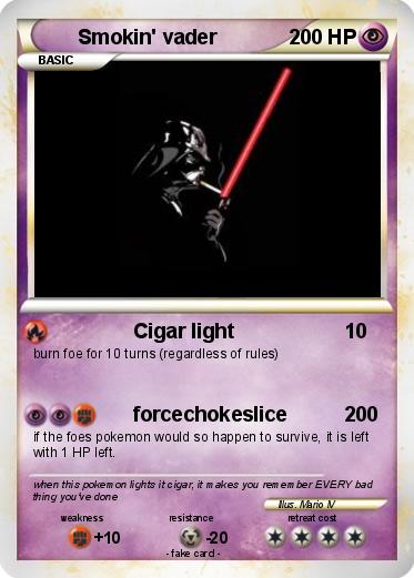 Pokemon Smokin' vader