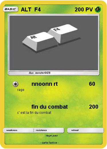 Pokemon ALT  F4