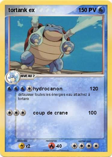 Pokemon tortank ex