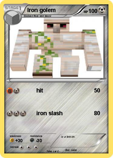 Pokemon Iron golem